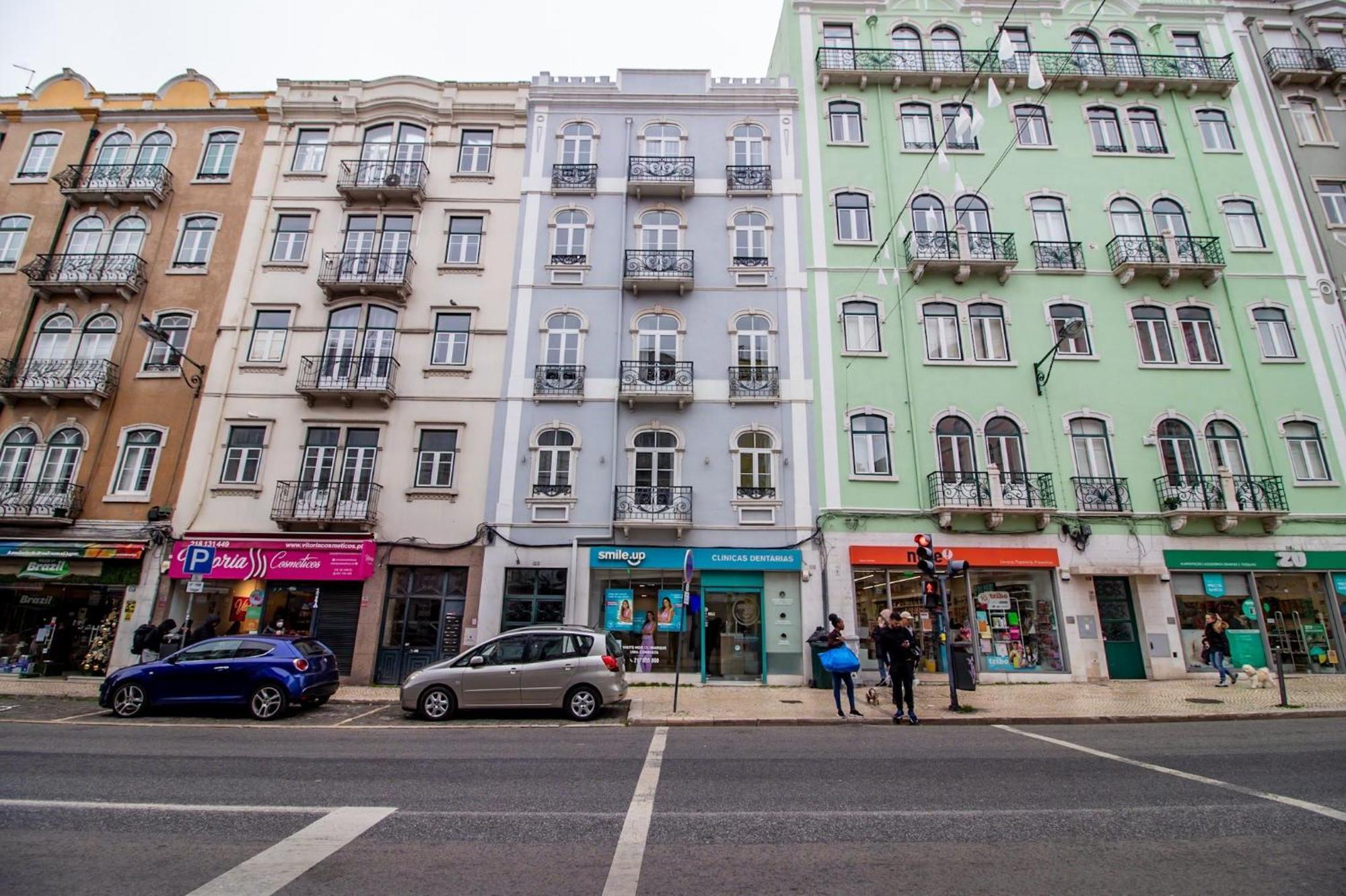 Apartament Arroios - Fourth Floor Lizbona Zewnętrze zdjęcie